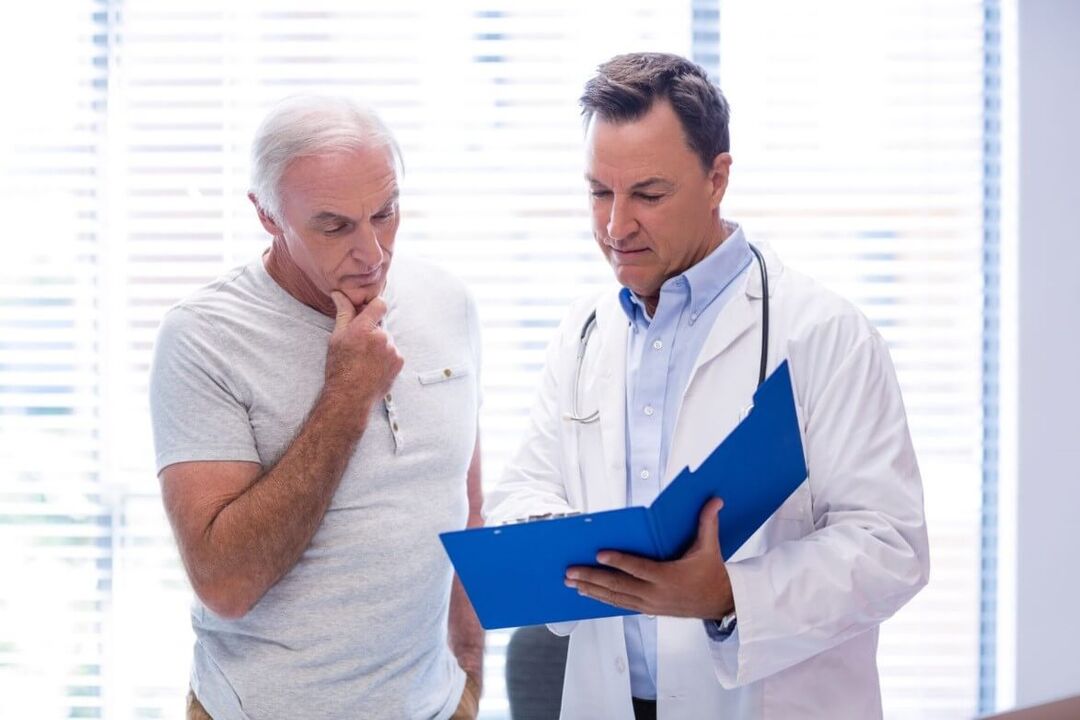 El nombramiento de tratamiento para la prostatitis por parte del médico